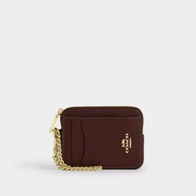 Exclusive Holiday Deal Coach Outlet Zip Card Case