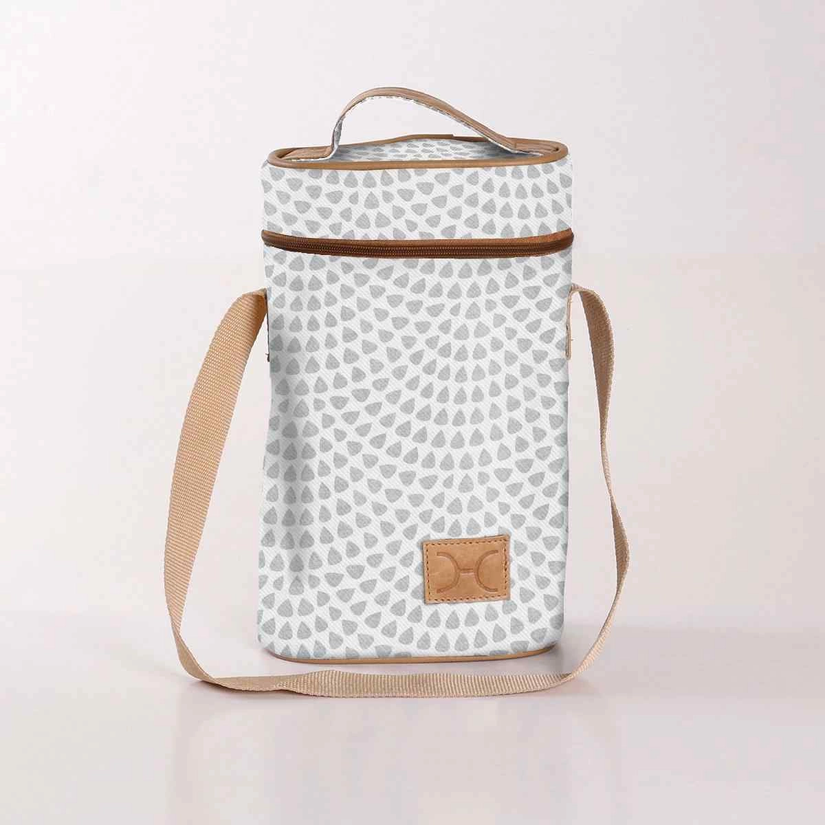Shop Hot Deals Thandana Laminated Fabric Double Carry Wine Cooler