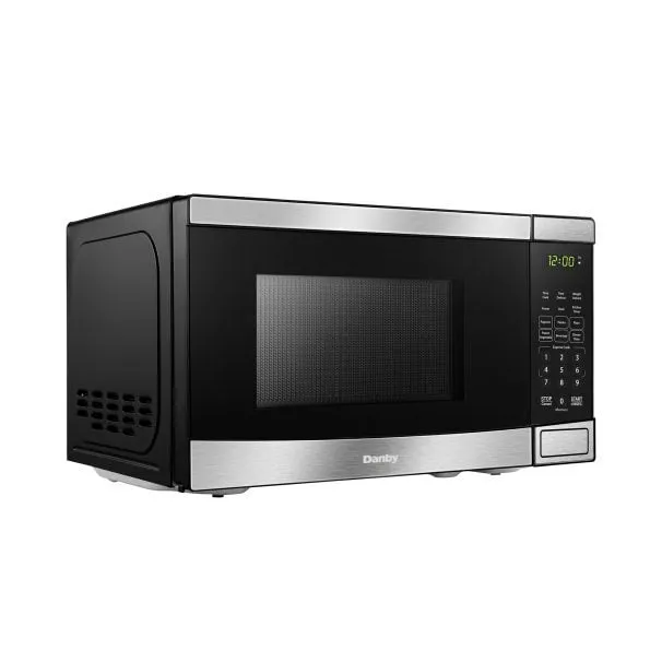 Danby DBMW0721BBS Danby 0.7 Cuft Microwave With Stainless Steel Front
