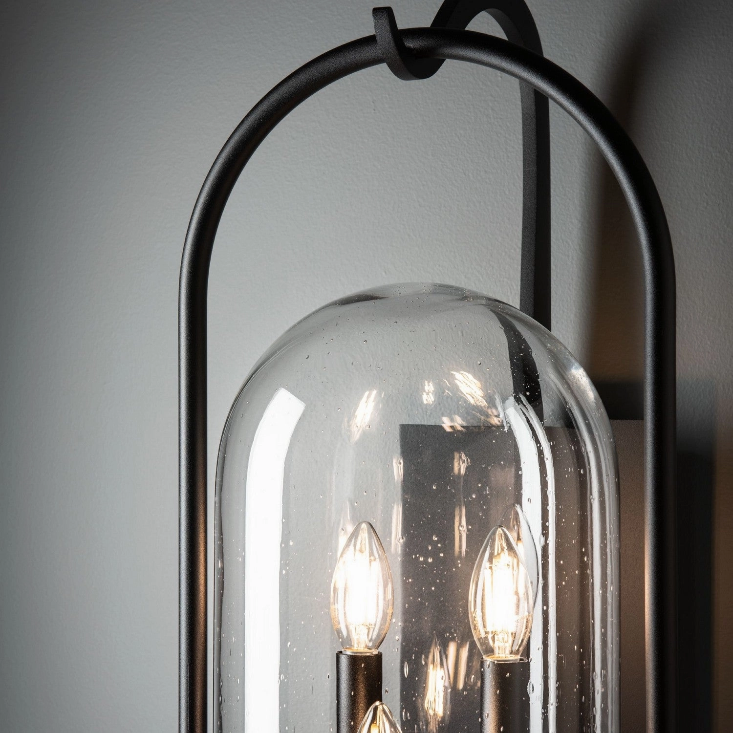 Davis Three Light Outdoor Wall Sconce Coastal Black
