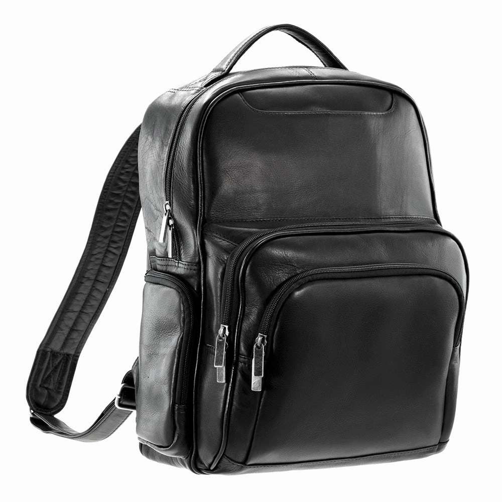 Daytrekr Leather Multi-Pocket Backpack MustHave Clearance