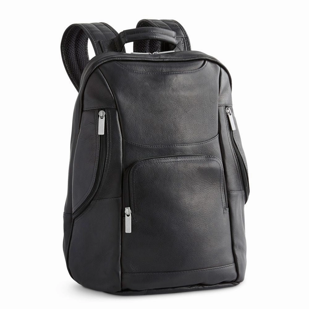 Shop Grab Savings Daytrekr Leather Multi-Pocket Slim Backpack