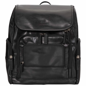 Mancini Leather Backpack For 15.6 Laptop And Tablet Shop the Savings