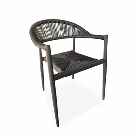 DELOS OUTDOOR CHAIR - DARK GREYoutdoor patio furniture set