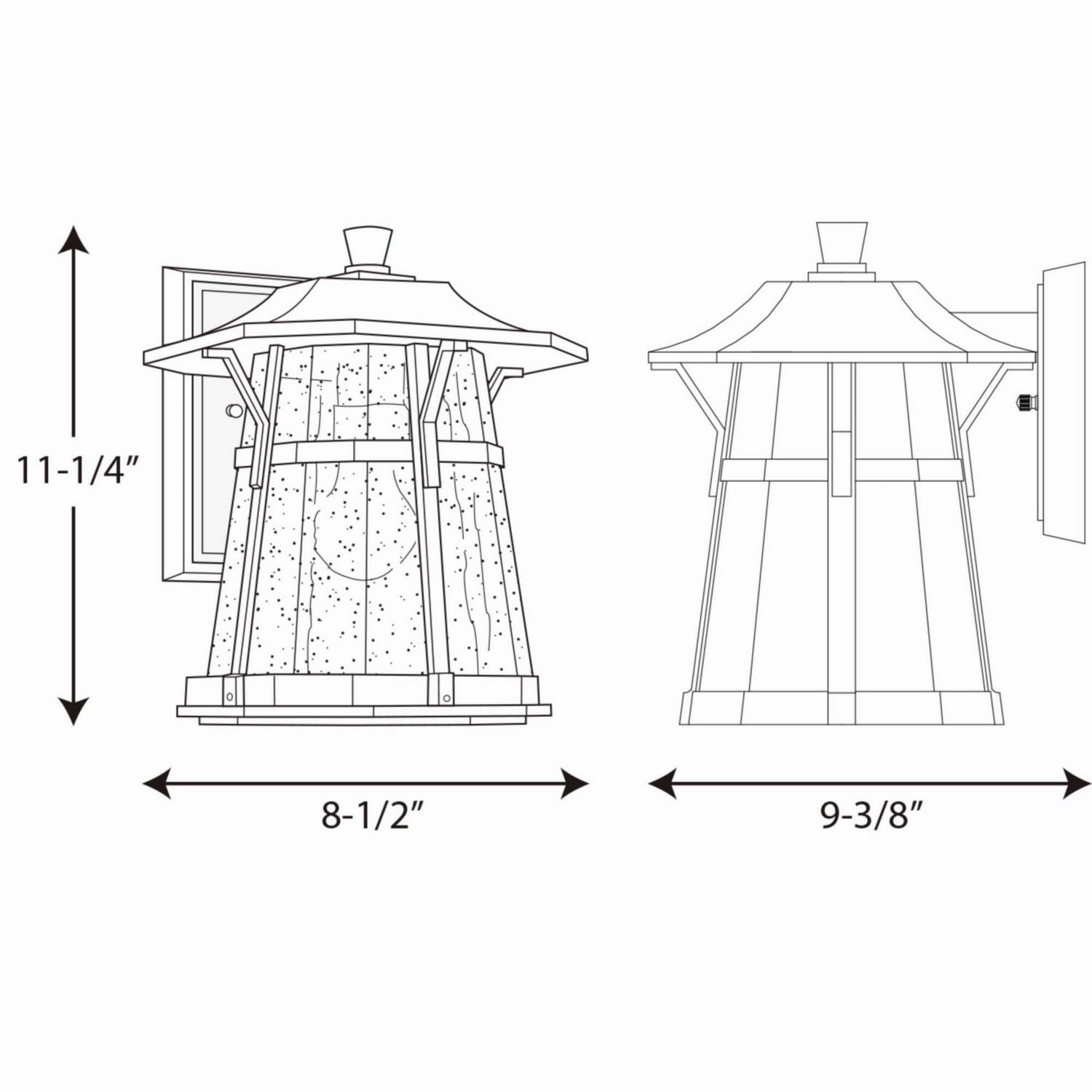 Derby One Light Wall Lantern Espresso