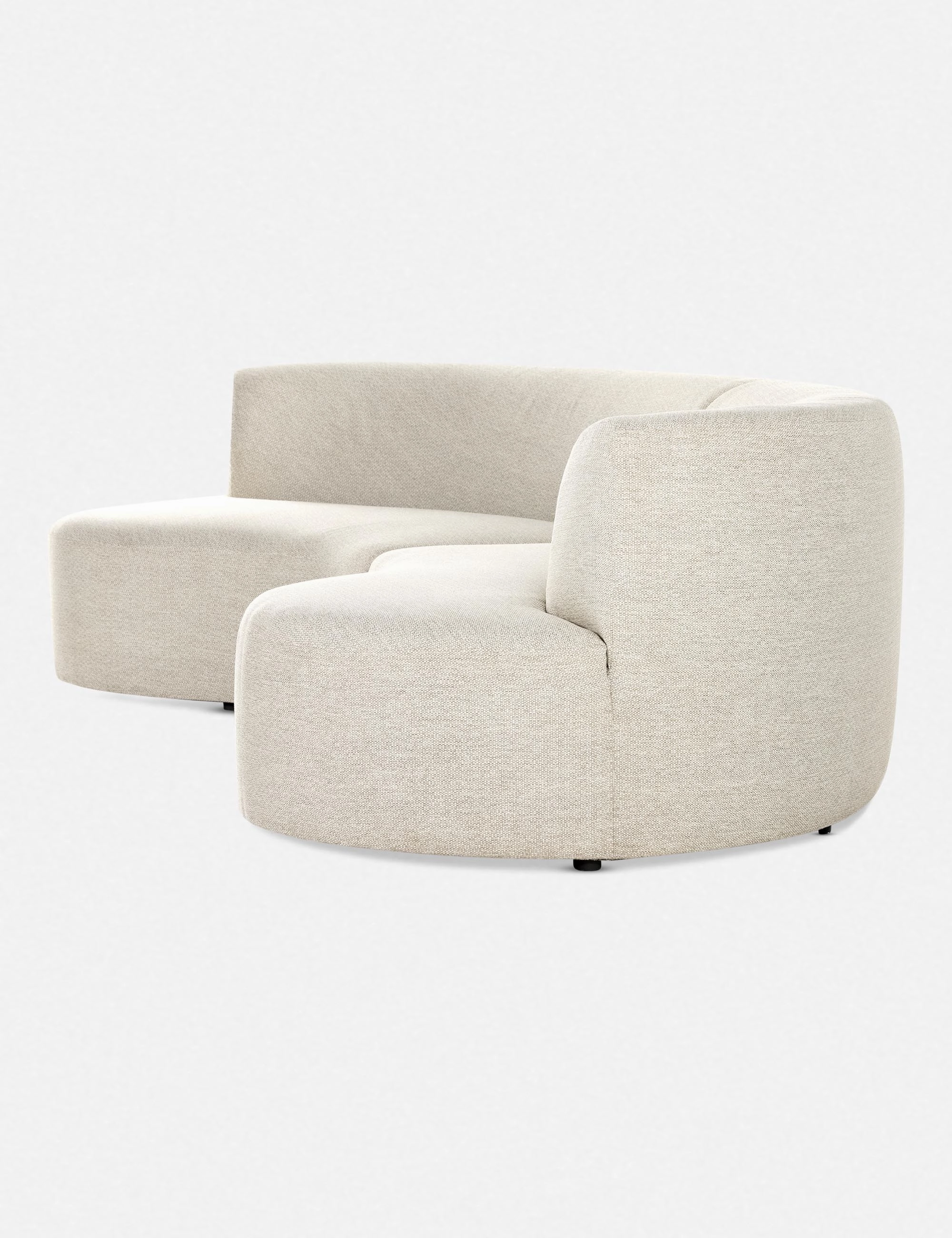 Diaz Indoor / Outdoor Curved Sectional Sofa
