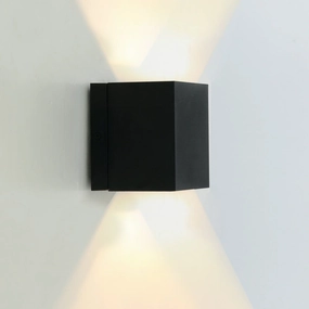 Dice 1-Light Outdoor Wall LightWeatherproof outdoor lighting