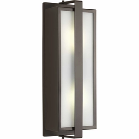 Diverge Two Light Wall Lantern Architectural BronzeOutdoor wall sconces with motion sensor