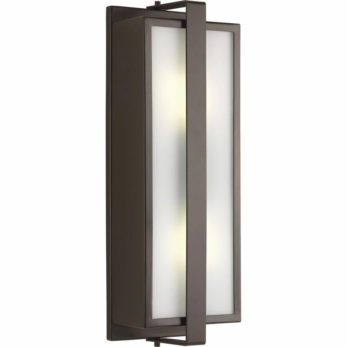 Diverge Two Light Wall Lantern Architectural Bronze