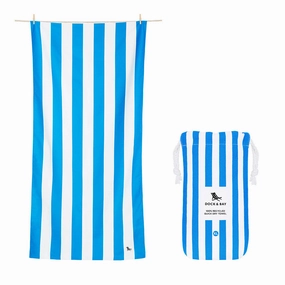 Hot Pick Online Instant Discount Dock & Bay Beach Towel Cabana Collection Xl 100% Recycled Bondi Blue