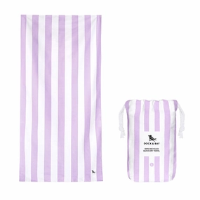 Weekend Flash Offer Special Savings Today Dock & Bay Beach Towel Cabana Light Collection L 100% Recycled Lombok Lilac