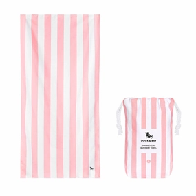 Clearance Sale Exclusive Online Discount Dock & Bay Beach Towel Cabana Light Collection L 100% Recycled Malibu Pink