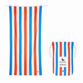 Dock & Bay Beach Towel Summer Collection L 100% Recycled Poolside Parties Surprise Discount Today