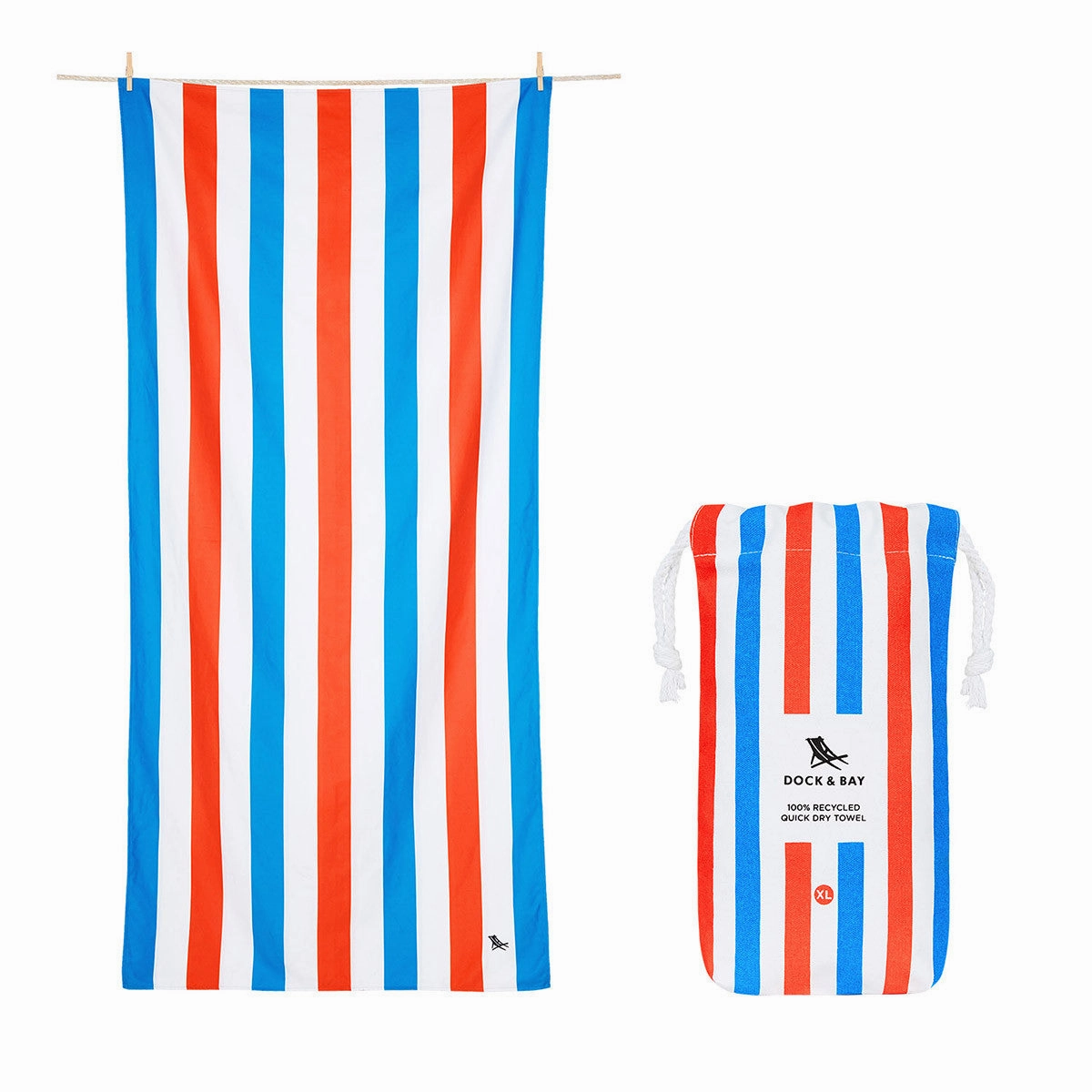Shop Grab Offer Dock & Bay Beach Towel Summer Collection Xl 100% Recycled Poolside Parties