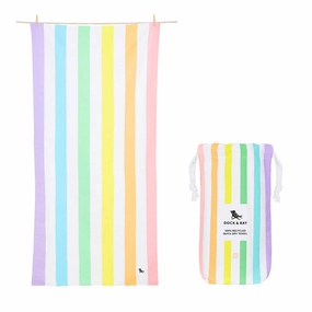 Online Exclusive Deal Dock & Bay Beach Towel Summer Collection Xl 100% Recycled Unicorn Waves