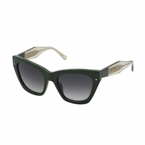Hot Offer Frenzy Big Clearance Event Ladies' Sunglasses Nina Ricci Snr3235406Wt  54 Mm