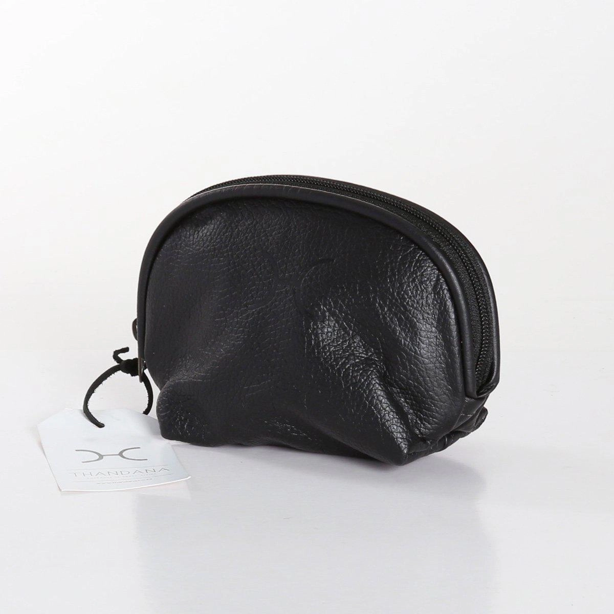Thandana Leather Makeup Pouch Flash Pick Today Today Only Hot Sale