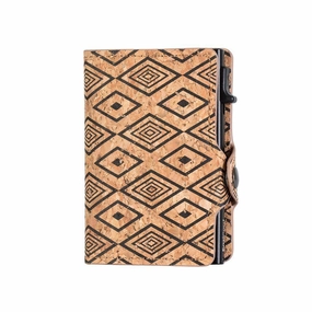 Special Online Offer Eazicard Rfid Cork 2 Wallet | Black