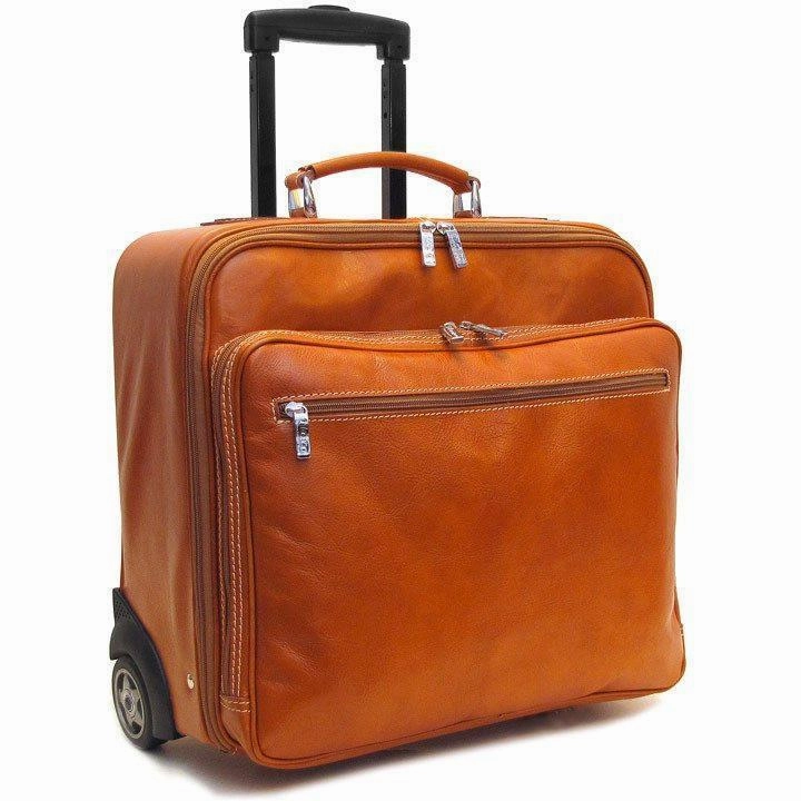 Floto Leather Monticello Wheeled Briefcase Shop Save Big Hot Pick Deal