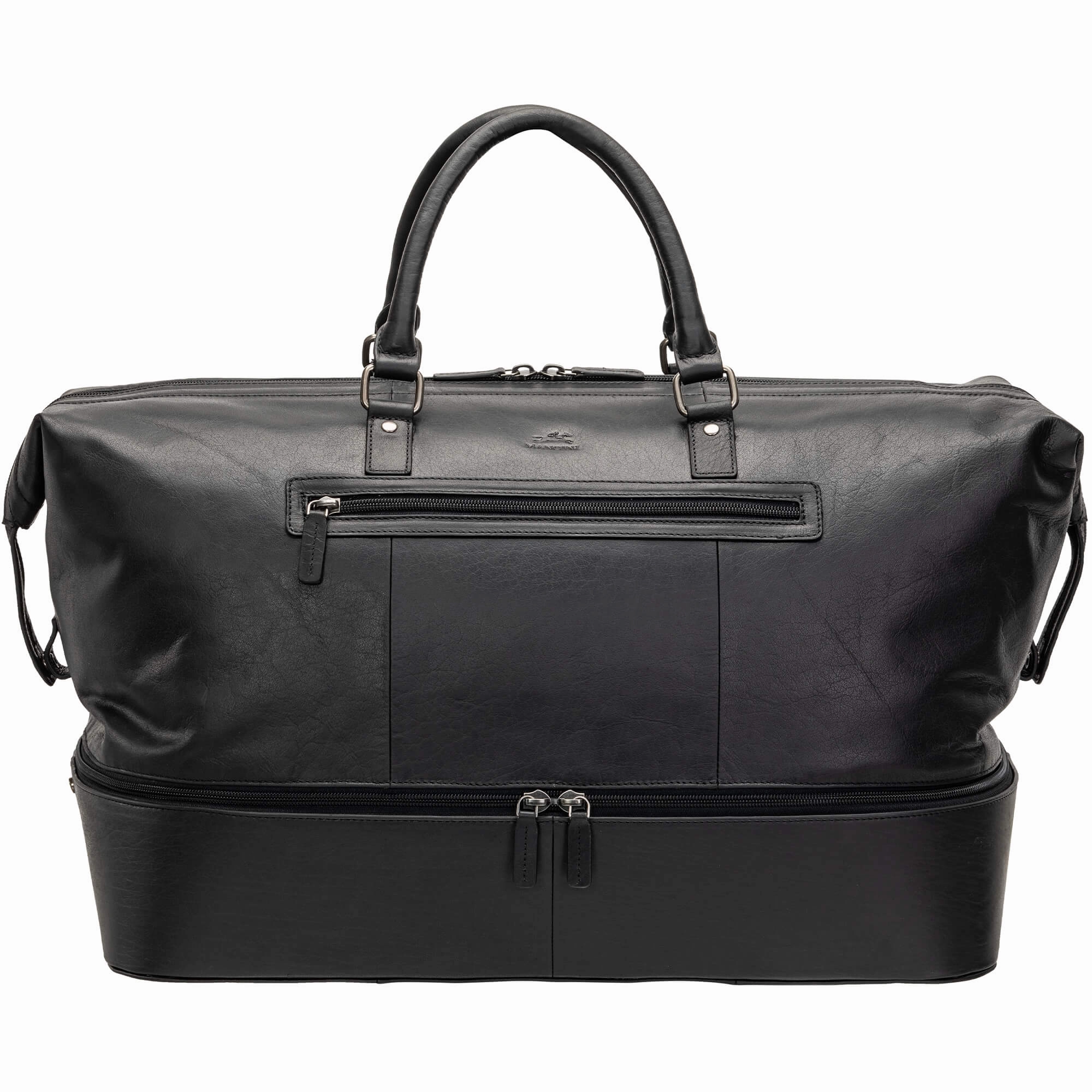 Limited Edition Offer Mancini Buffalo Double Compartment Duffle Bag