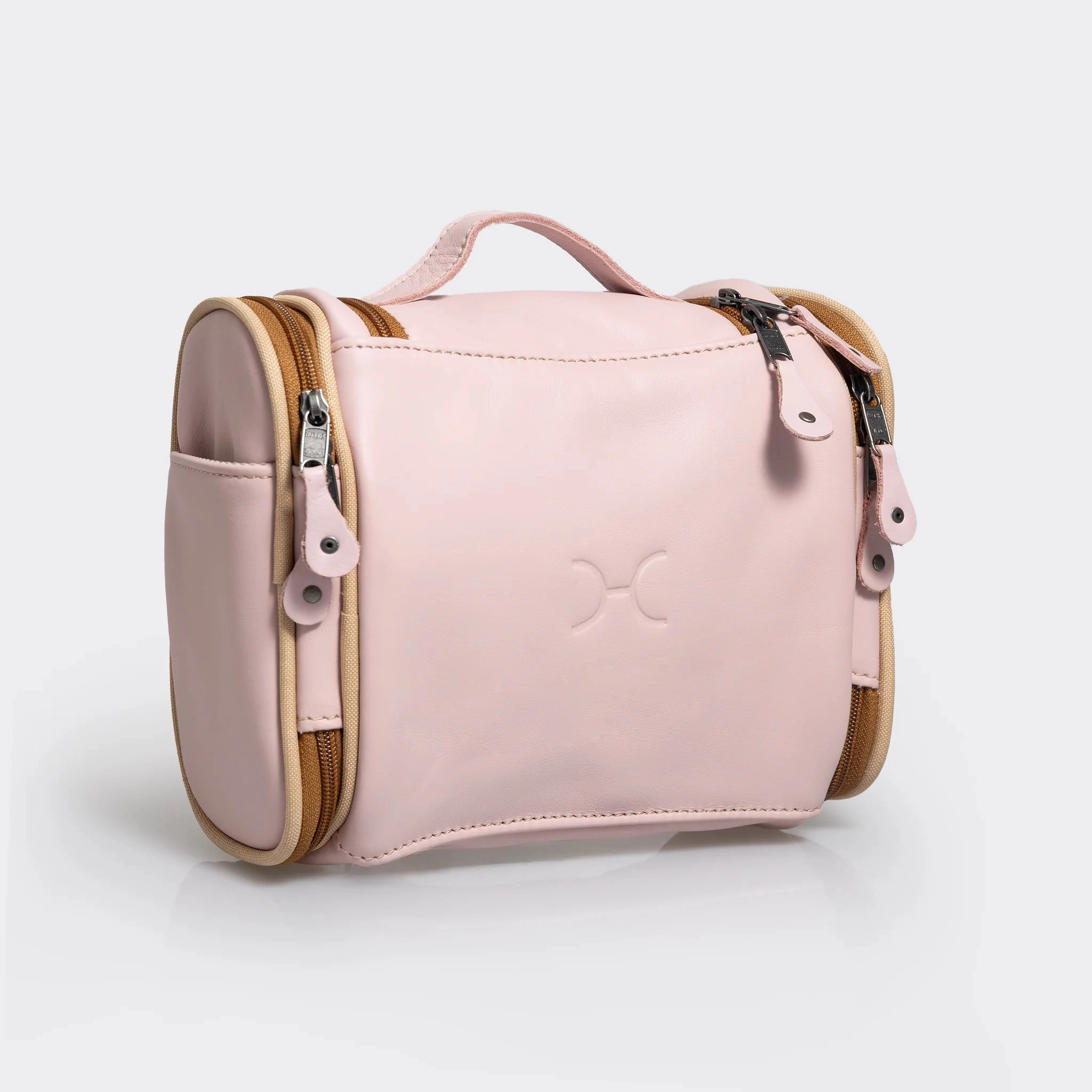 Thandana Leather Compact Travel Vanity Bag Trending Now Offer