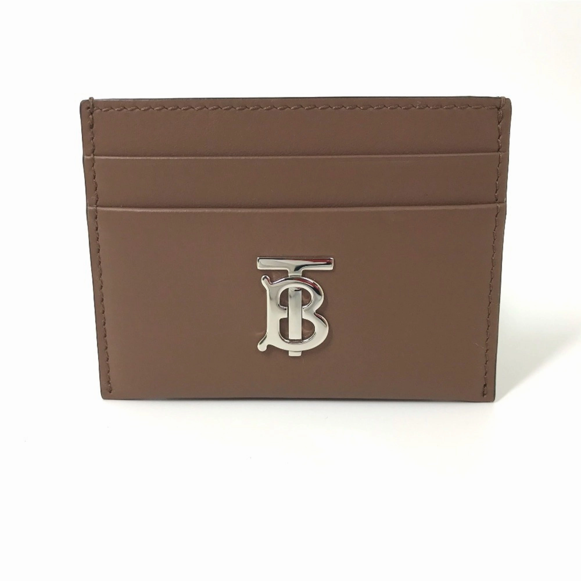 Trending Hot Picks Burberry  Leather Card Case (Pre-Owned)