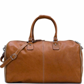 Online Exclusive Savings Floto Leather Parma Garment Duffle Bag