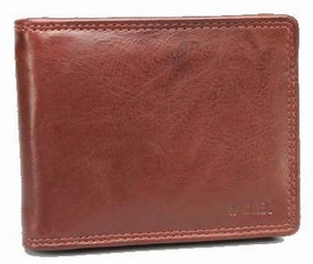 Instant Deal Today Unmissable Deal Today Johnny Black Bavaria Money Clip Leather Wallet - Rfid | Brown
