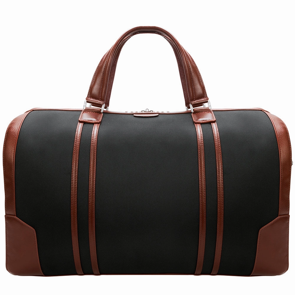 Mcklein 20" Nylon Two-Tone Tablet Carry-All Duffel Sweet Deal Inside