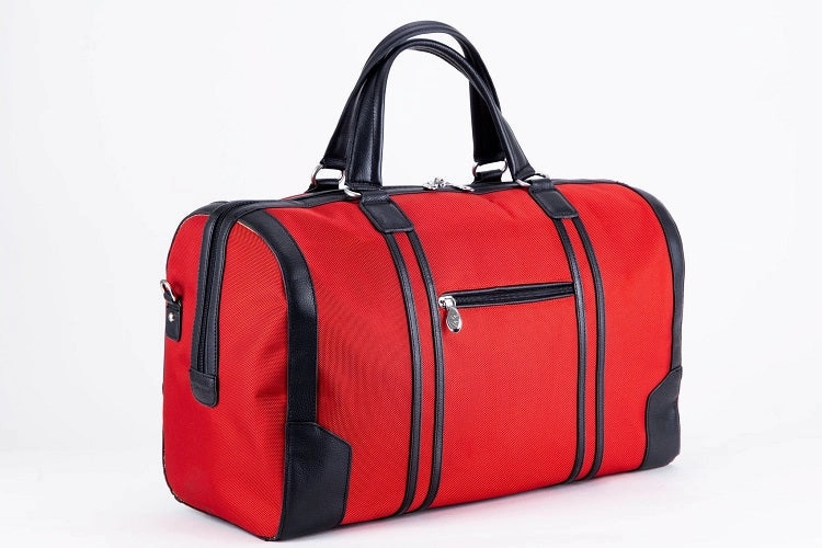Mcklein 20" Nylon Two-Tone Tablet Carry-All Duffel Shop Grab Now