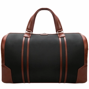 Mcklein 20" Nylon Two-Tone Tablet Carry-All Duffel Sweet Deal Inside