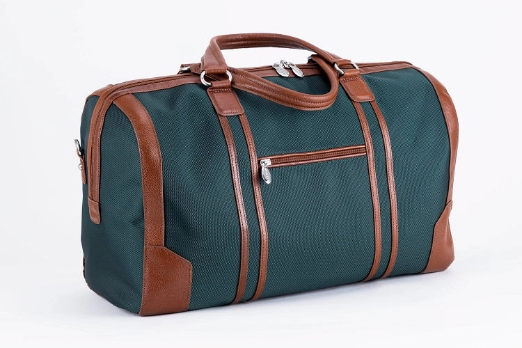 Mcklein 20" Nylon Two-Tone Tablet Carry-All Duffel Perfect Gift Offer