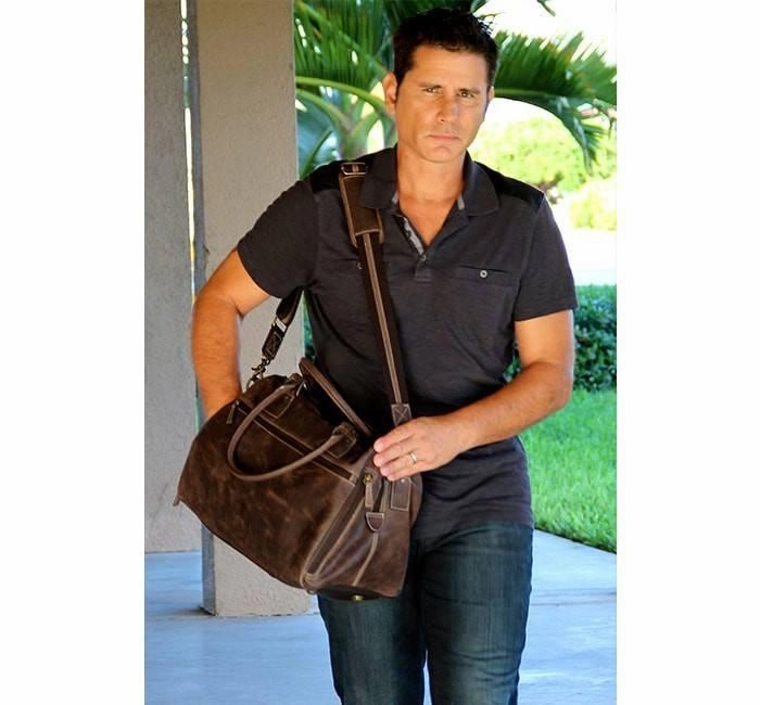 Grab It Fast Special Occasion Discount Gtm Ccw Leather Concealed Carry Duffel