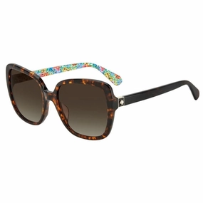 Instant Savings Deal Ladies' Sunglasses Kate Spade Wilhemina-S-086F5Ha  55 Mm