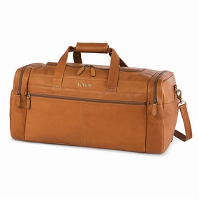 Dorado Colombian Leather Carry-On Duffel Hot Sale Alert