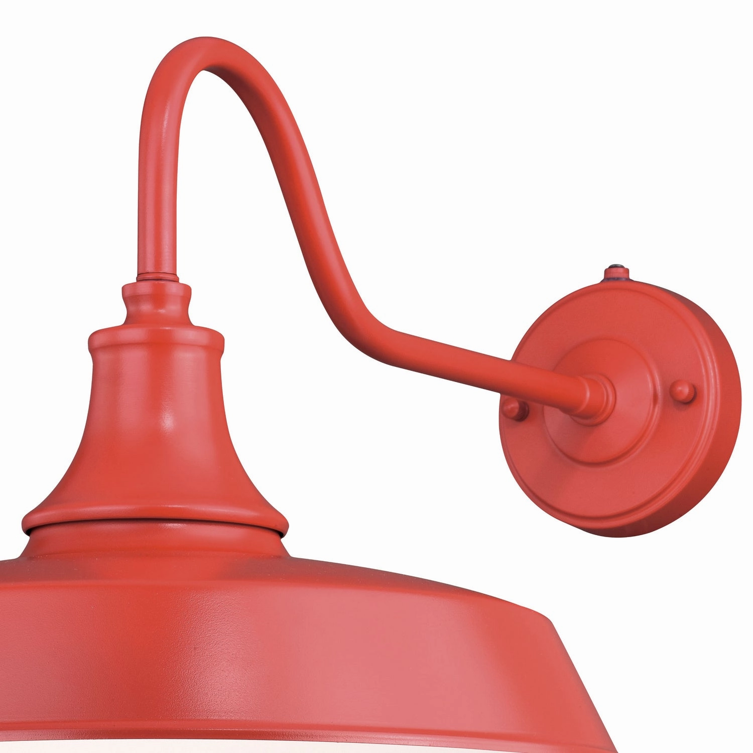 Dorado One Light Outdoor Wall Mount Red and White