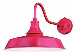 Dorado One Light Outdoor Wall Mount Red and WhiteOutdoor wall sconces with motion sensor