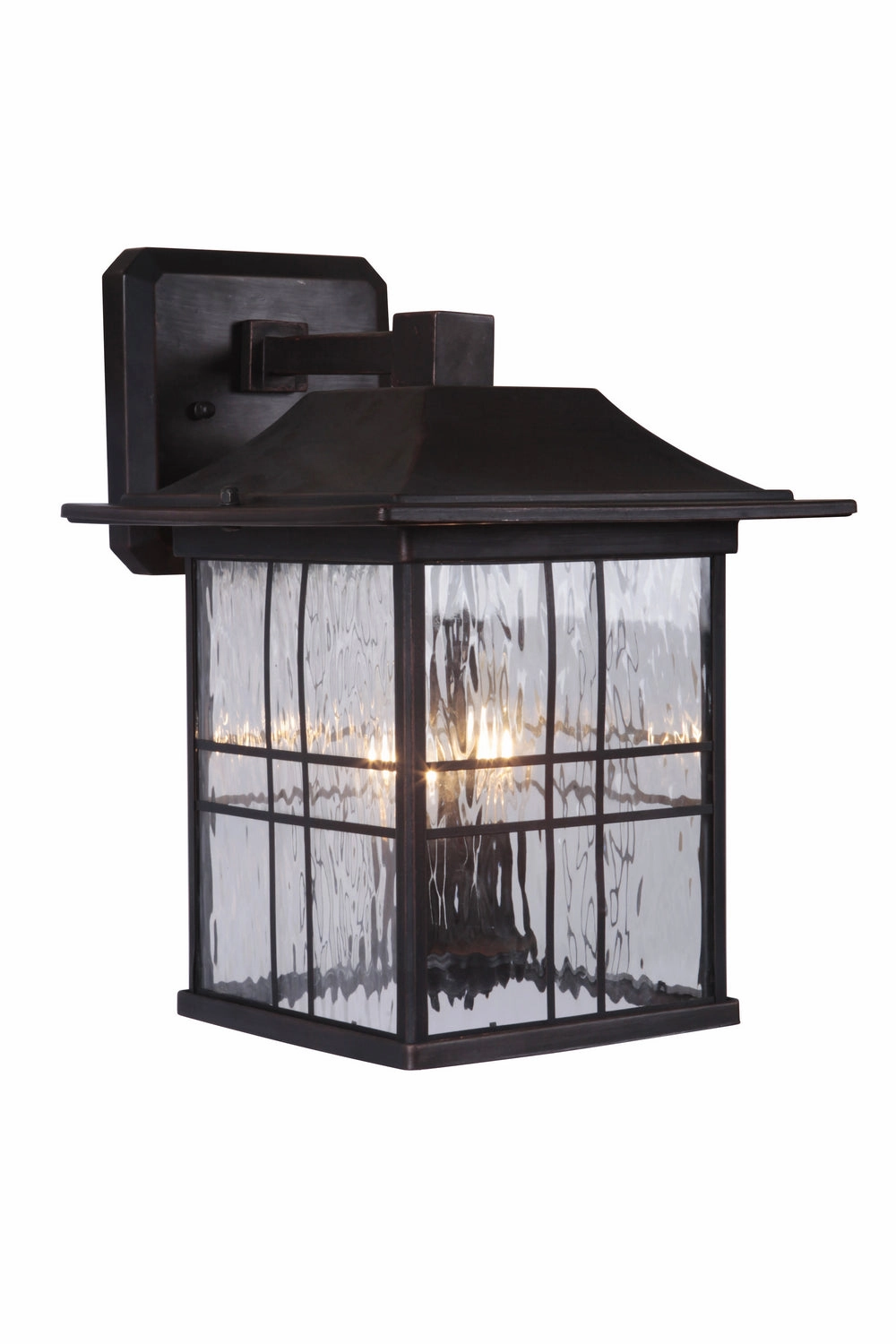 Dorset Two Light Outdoor Wall Lantern Aged Bronze Brushed