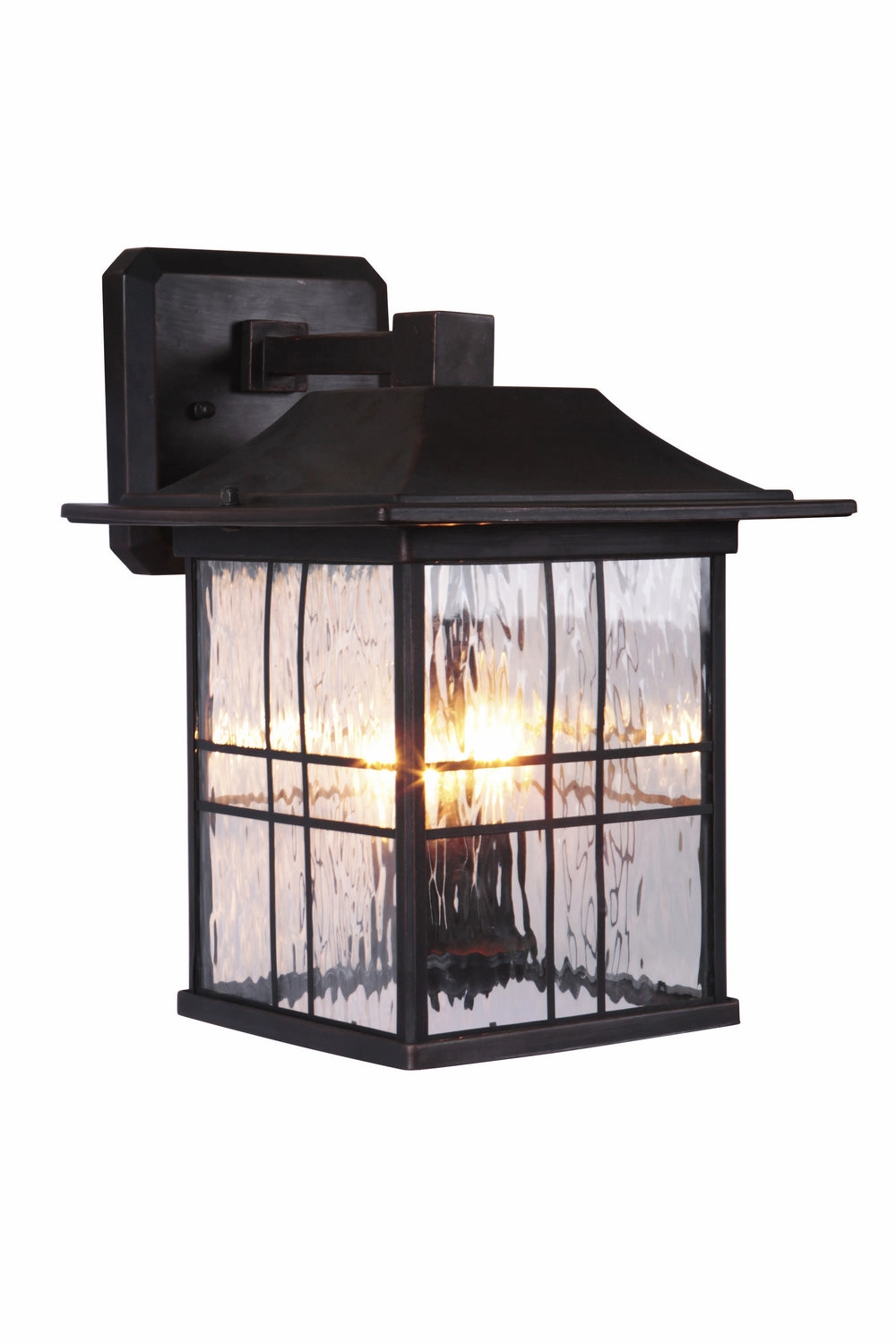 Dorset Two Light Outdoor Wall Lantern Aged Bronze Brushed