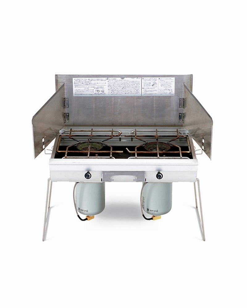 Double Burner Stove essential outdoor cooking accessories kit
