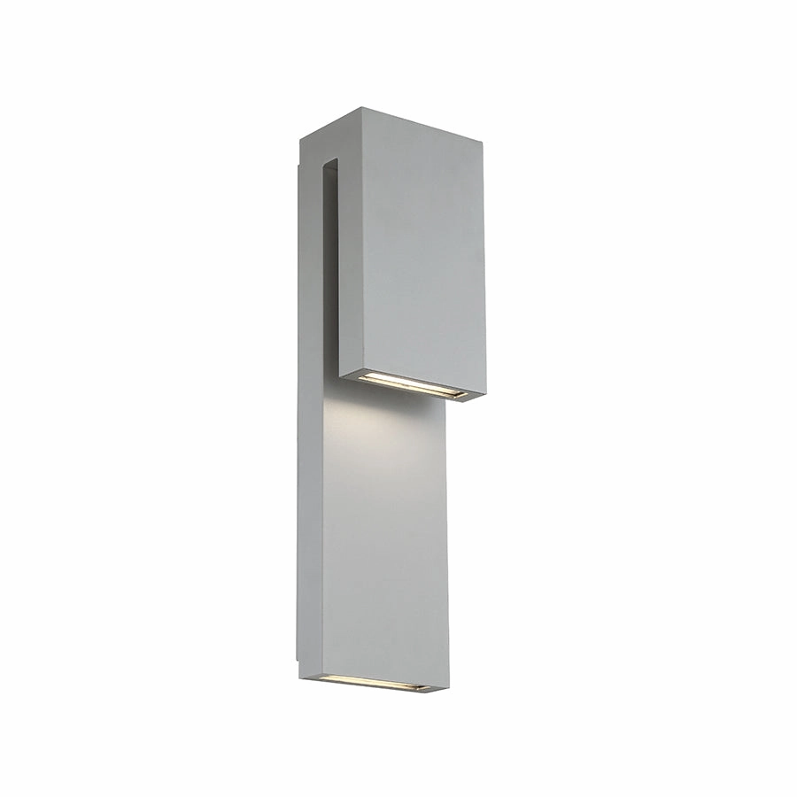 Double Down LED Outdoor Wall Sconce GraphiteOutdoor wall sconces with motion sensor