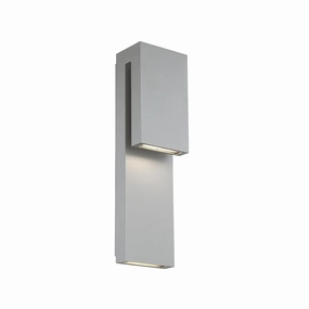 Double Down LED Outdoor Wall Sconce GraphiteOutdoor wall sconces with motion sensor