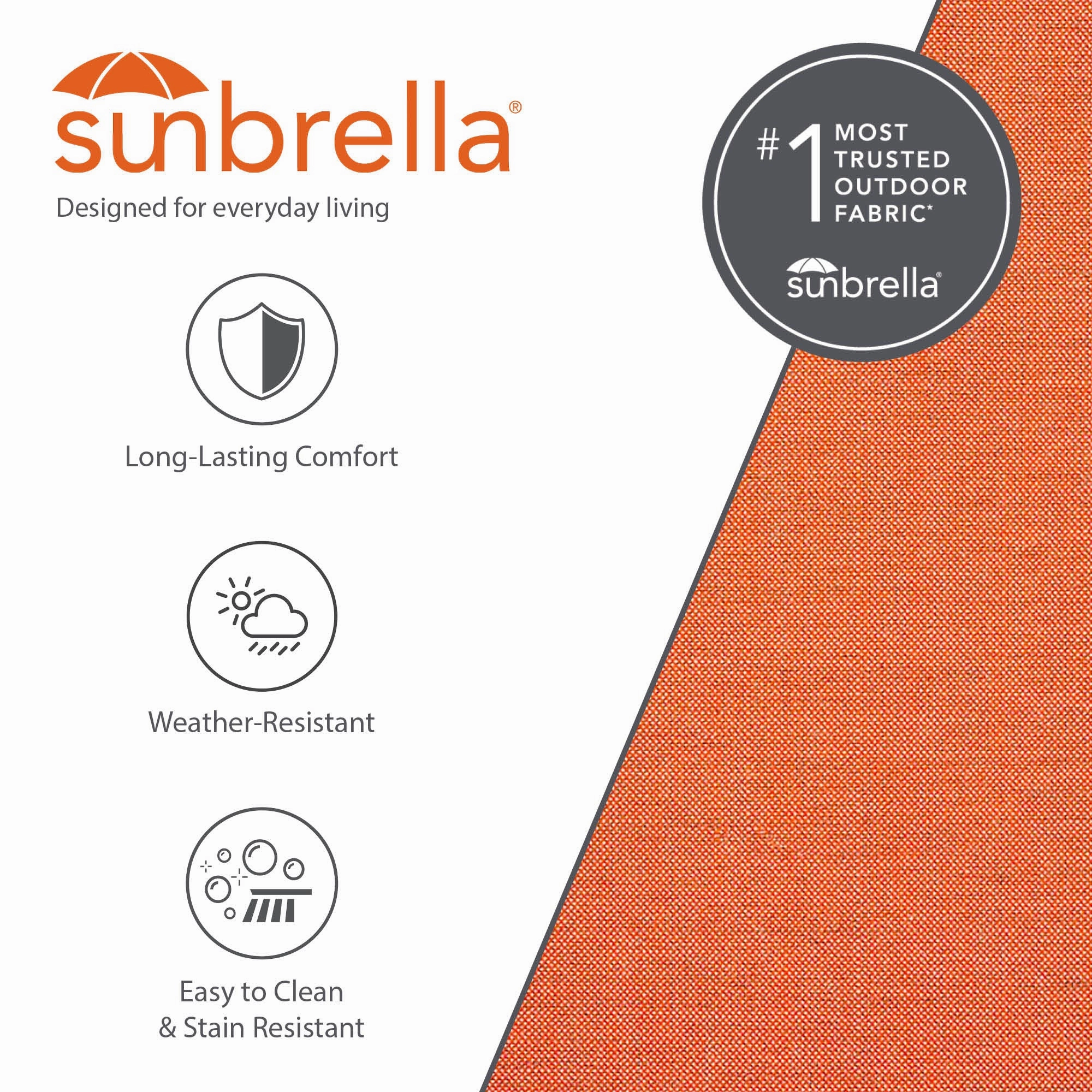 Double Sunbrella Hammock with Stand (9ft/280cm) - Coral