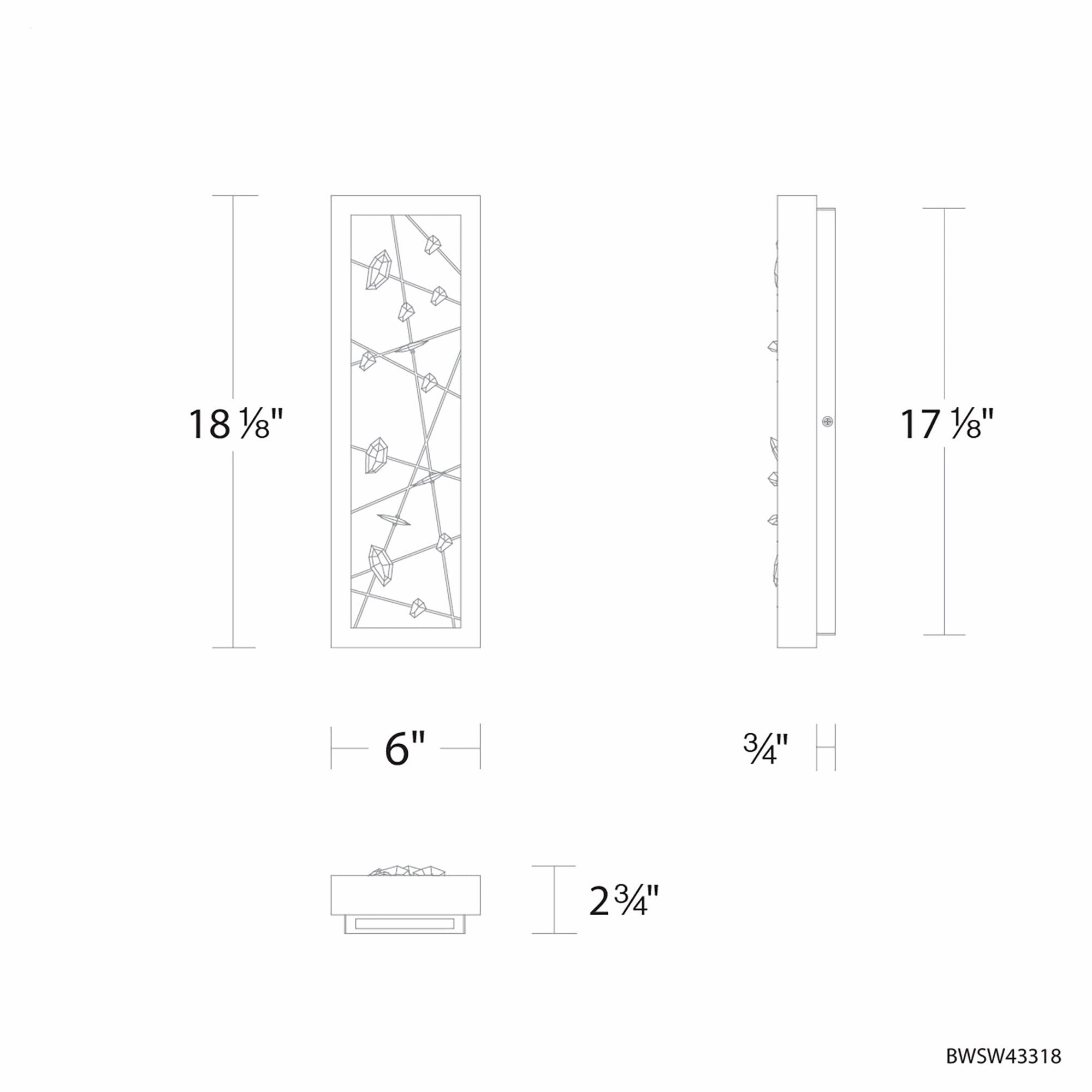 Dreamcatcher 18" LED Outdoor Wall Sconce
