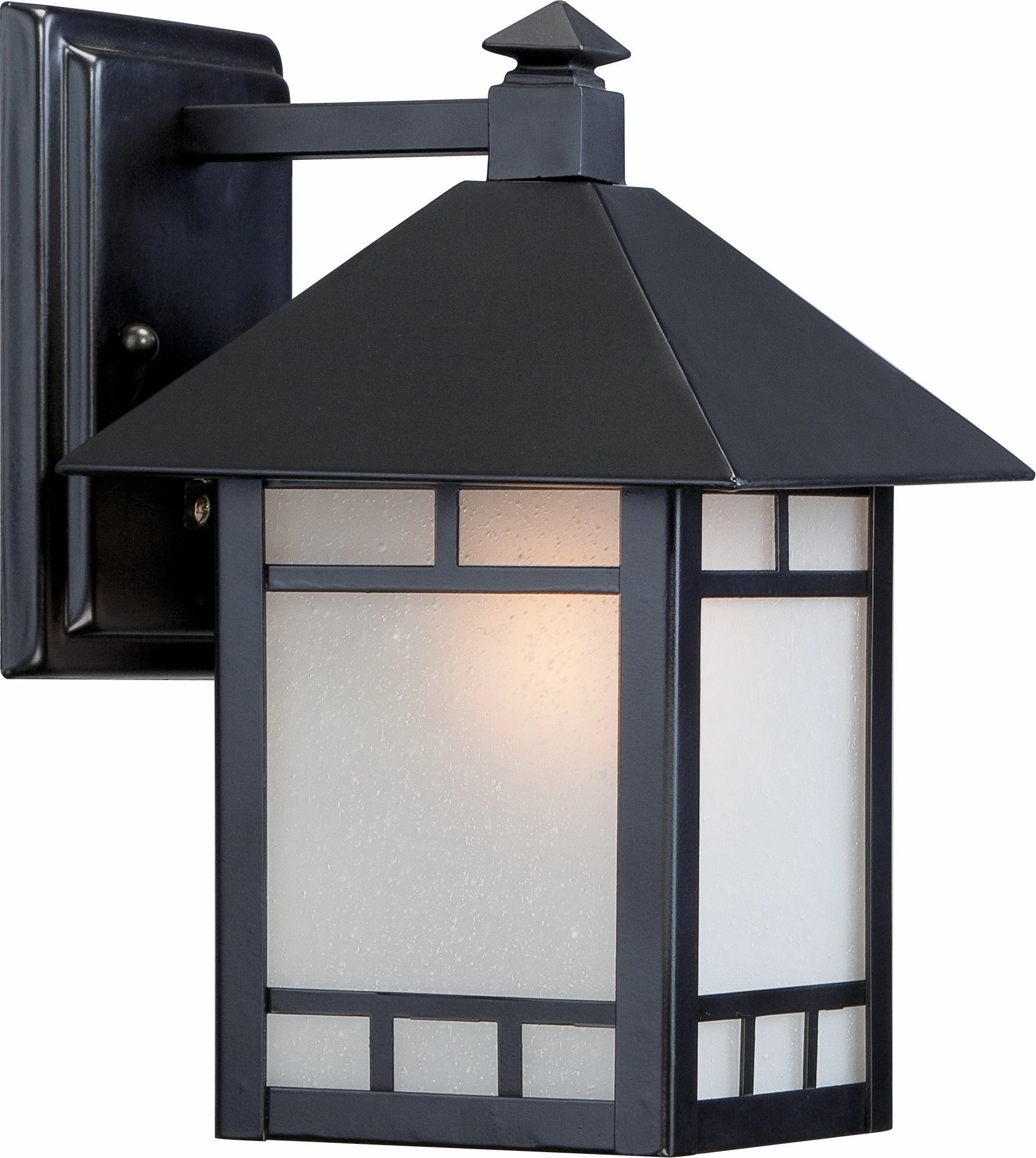 Drexel One Light Wall Lantern Stone BlackOutdoor wall sconces with motion sensor