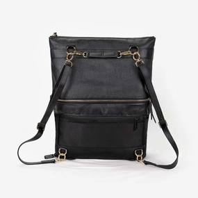 Driibe Dakota 3 In 1 Convertible Backpack Messenger Black Limited Time Steal Dont Miss Todays Deal