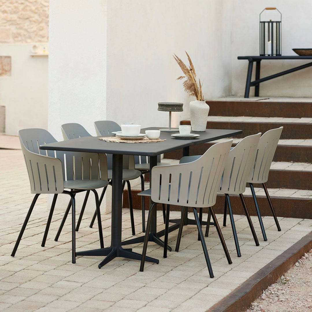 Drop Outdoor Caf Table - Rectangular