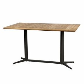 Drop Outdoor Caf Table - Rectangularoutdoor patio dining furniture set