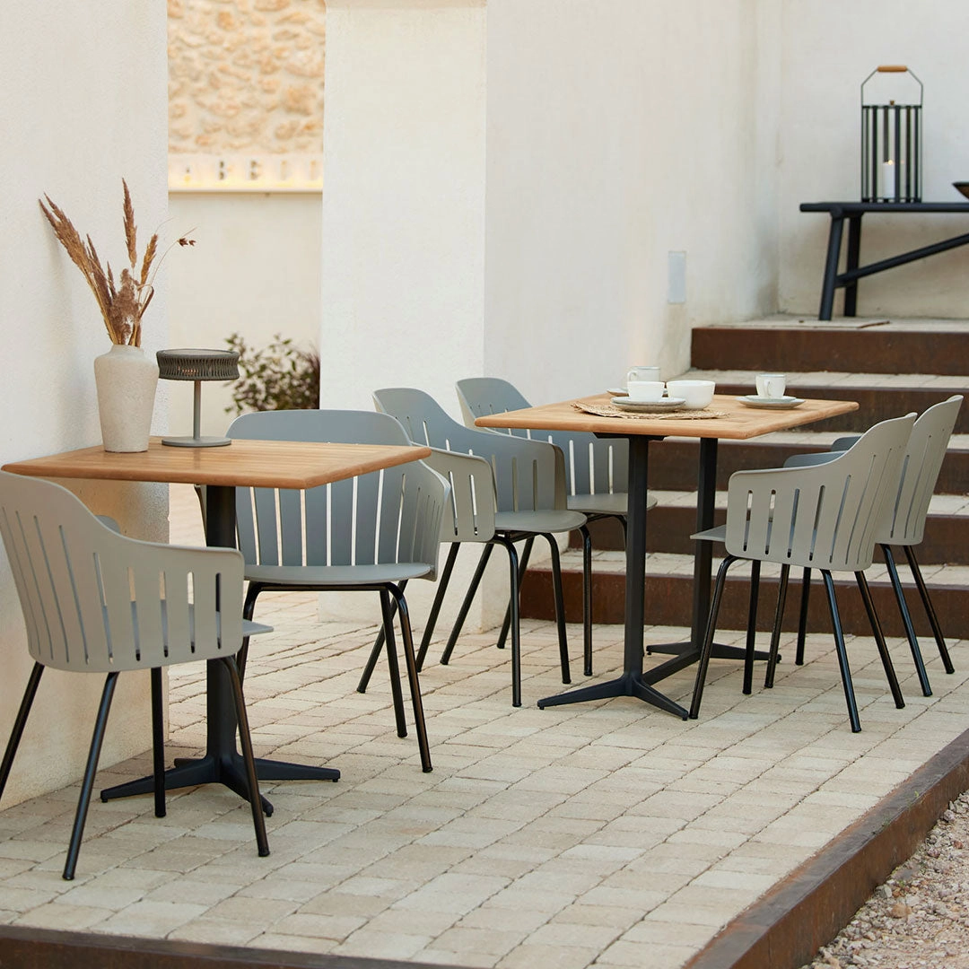 Drop Outdoor Caf Table - Rectangular