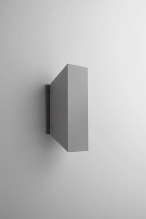 Duo LED Outdoor Lantern GreyOutdoor wall sconces with motion sensor